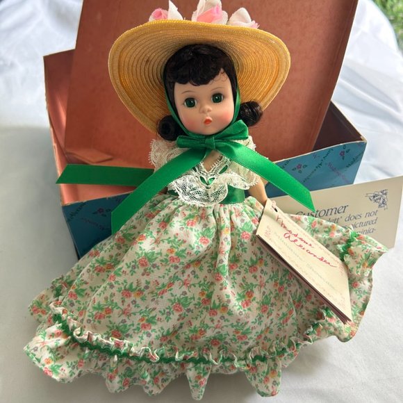 Madame Alexander Doll Miniature 8" Scarlett #426 w/ Tags in Original Box - Picture 1 of 12